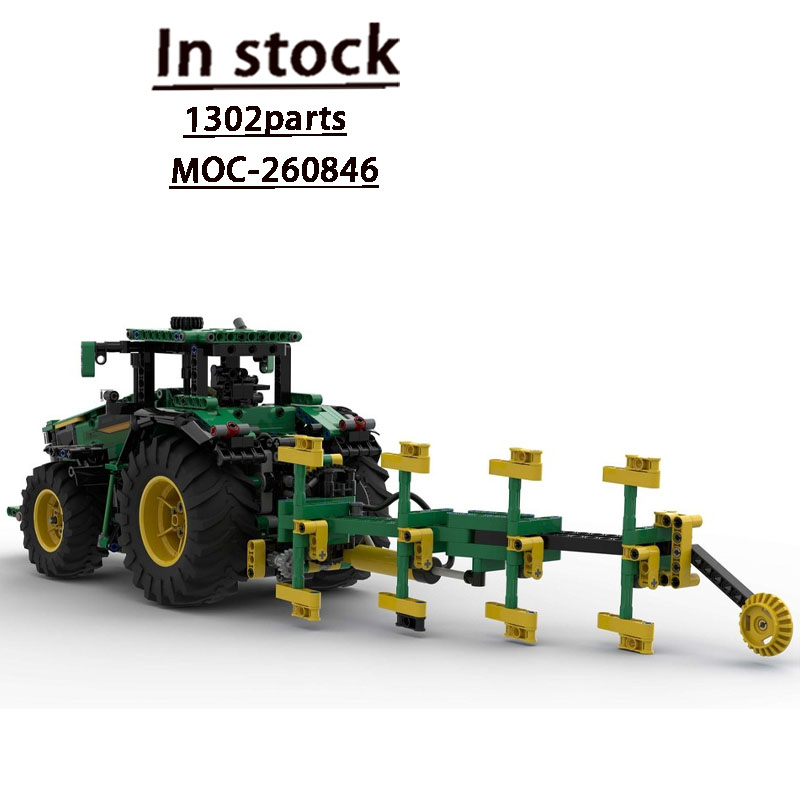 Urban Farming Usa - MOC-260846 Modèle de tracteur à charrue